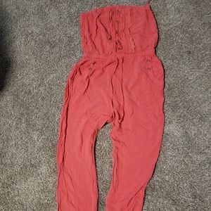 Halter coral jumper